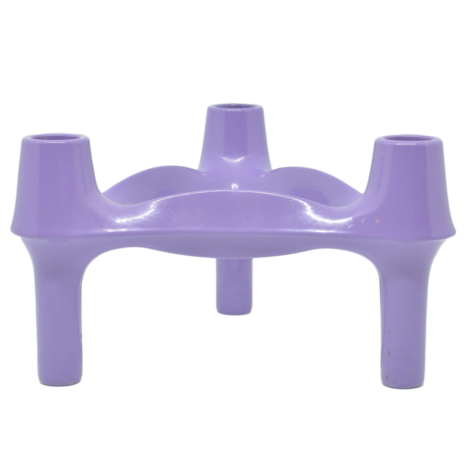 Purple BMF candle holder
