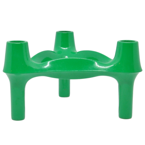 BougeoGreen BMF candle holderir BMF laqué vert