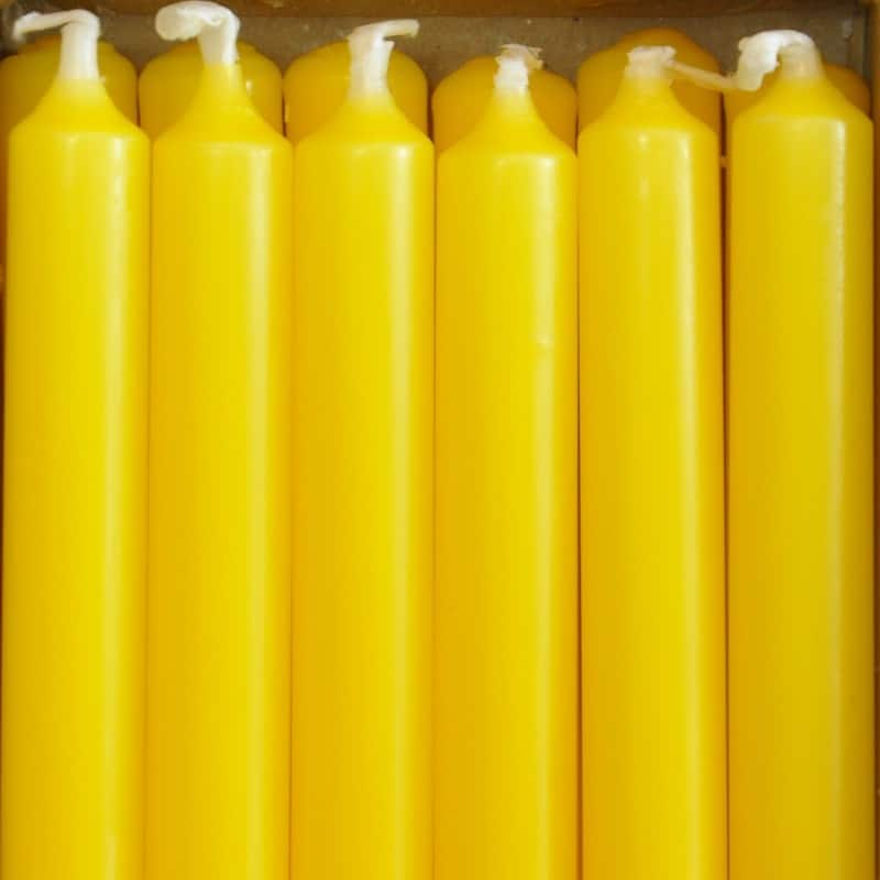 12 candles - lemon