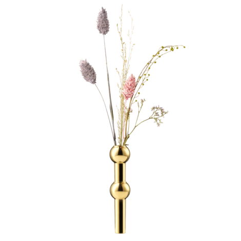 STOFF vase - solid brass
