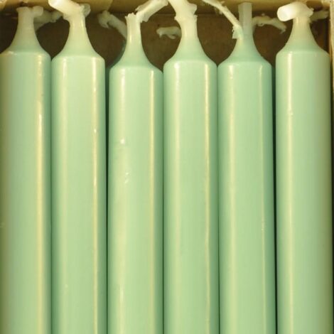 12 bougies - Vert d'eau