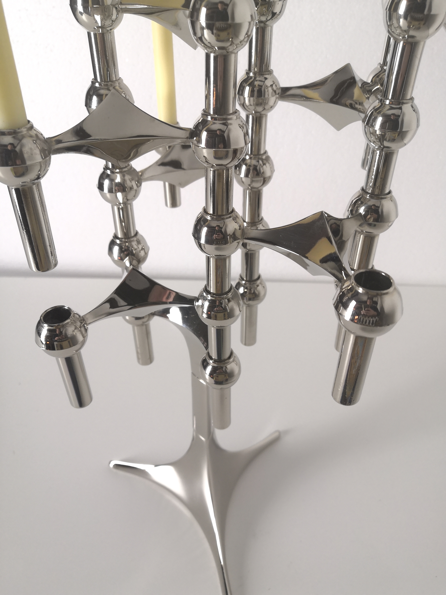 Lot De 8 Bougeoirs En Verre Transparent - Bougies Coniques 2cm - Décoration Mariage, Dîner