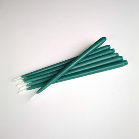 Bougies Bees Vert émeraude pour bougeoirs Nagel STOFF
