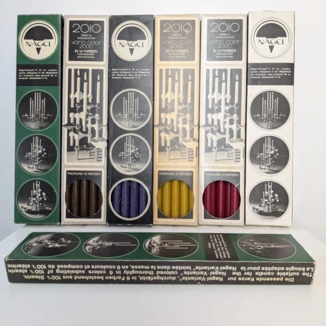 Bougies Nagel d'époque