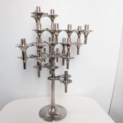 8 bougeoirs BMF "Orion" avec pied