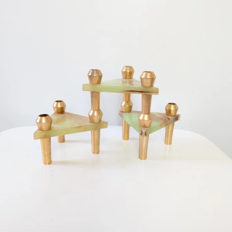 3 bougeoirs (marque inconnue)